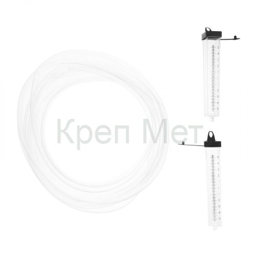 Гидроуровень, L 5 м, D 8 мм, со шкалой Сибртех