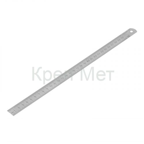 Линейка измерительная, 300 мм, металлическая