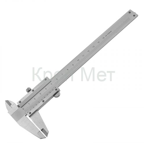Штангенциркуль, 150 мм, цена деления 0.02 мм, металлический, с глубиномером Matrix