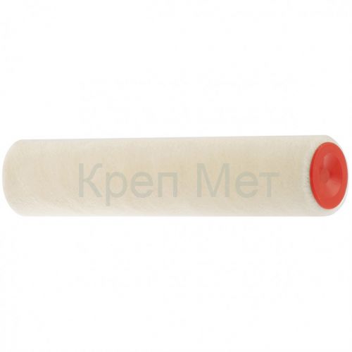 Валик сменный "Велюр" Pro, 250 мм, ворс 4 мм, D 40 мм, D ручки 6 мм, шерсть 50%, полиакрил 50% MTX