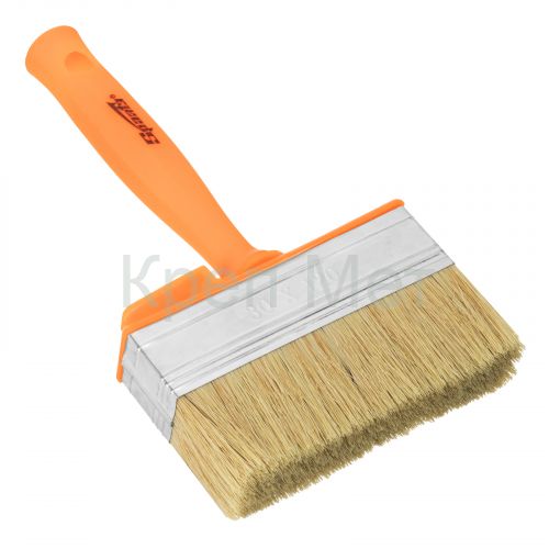 Кисть-ракля, 30х120 мм, натуральная щетина, пластмассовый корпус, пластмассовая ручка Sparta