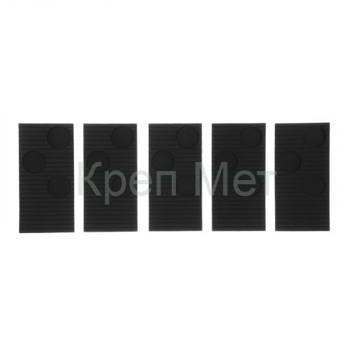 Клинья пластиковые распорные для корректировки при укладке напольных покрытий, 20 шт Matrix