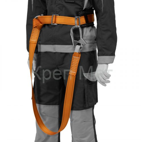 Удерживающая привязь УП I, безлямочная, А-строп из синтетической ленты Сибртех