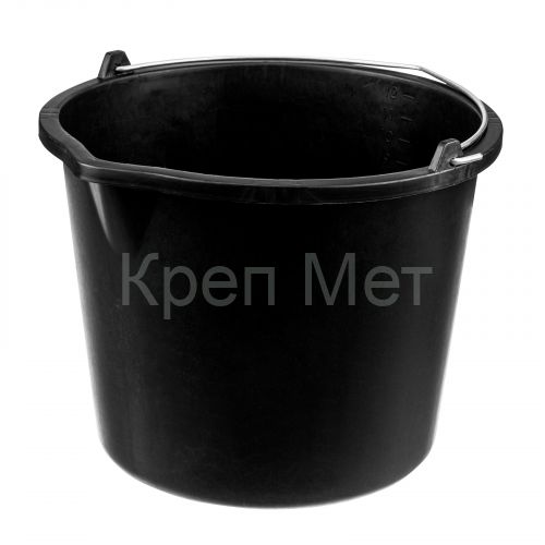 Ведро строительное пластмассовое 12 л Сибртех