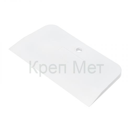 Шпатель, белая резина, 150 мм Сибртех