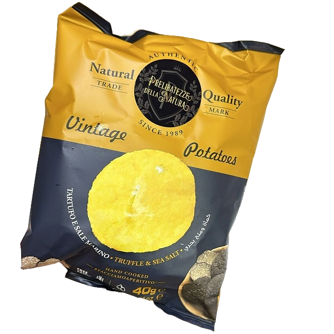 Чипсы с черным трюфелем 40 г, Patatine al tartufo nero Selektia Tartufi 40 g