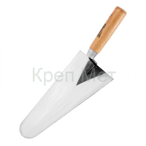 Кельма бетонщика стальная, 200 мм, деревянная ручка Sparta