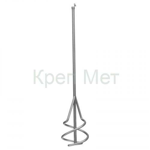 Миксер для строительных смесей, 80х8х400мм, шестигранный хвостовик Сибртех