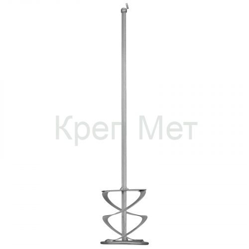 Миксер для красок и штукатурных смесей, 80х9х400мм, шестигранный хвостовик Сибртех