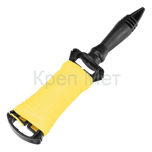 Шнур Нейлоновый разметочный на катушке c ручкой D 1.5 мм, 30 м Matrix