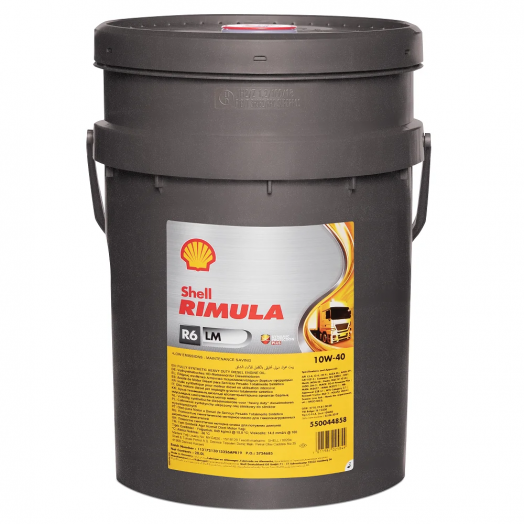 Shell Rimula R6 LM 10W-40, 20л