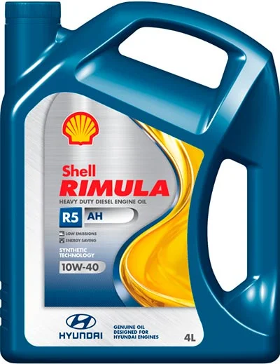 Shell Rimula R5 AH 10W-40, 4л