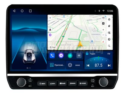 Магнитола Subaru XV 2, Forester 5, Impreza 5, Crosstrek 2 2016-2024, с регуляторами, 9' экран, черный (KP-KN9-OL-9148)