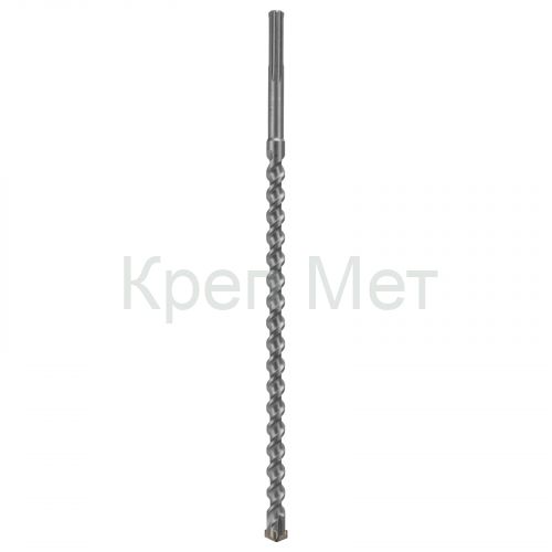 Бур по бетону, 26 х 600 мм, SDS Max c крестовой пластиной Matrix