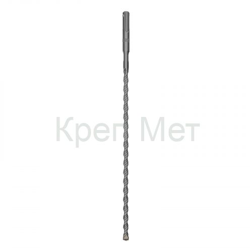 Бур по бетону, двойная спираль, три пылеотводящие кромки, 8 x 310 мм DENZEL