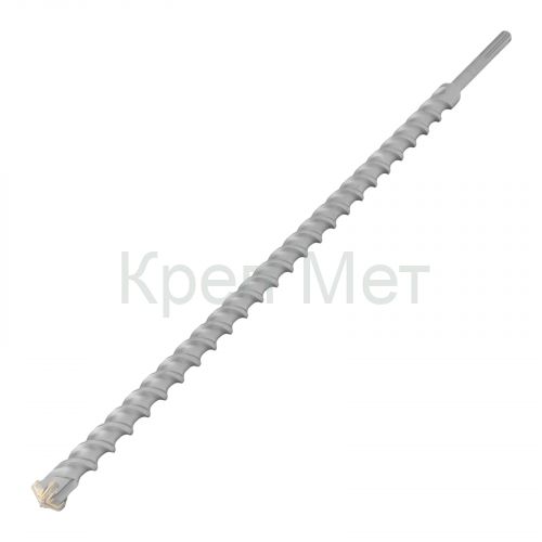 Бур по бетону, 38 х 1000 мм, SDS MAX c крестовой пластиной Matrix