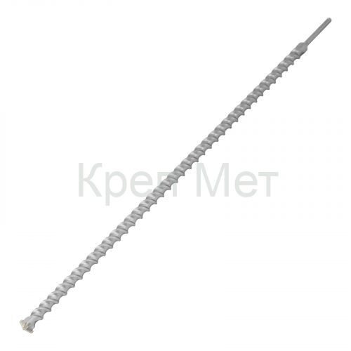 Бур по бетону, 40 х 1500 мм, SDS MAX c крестовой пластиной Matrix