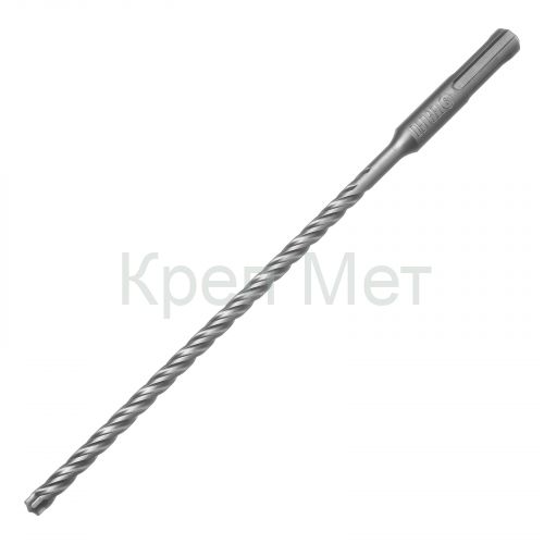 Бур по бетону, цельная крестовая пластина, 6x215 мм, SDS PLUS Denzel