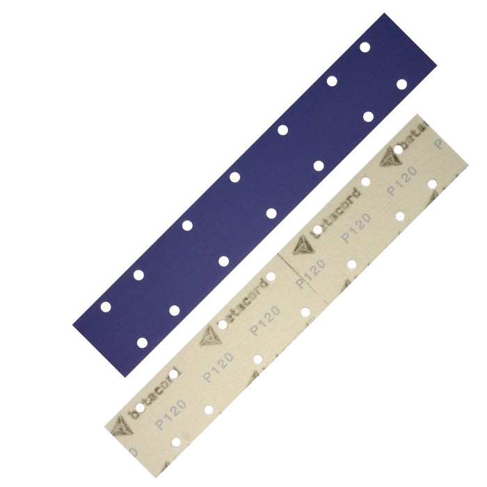 Betacord Charoit P120 Абразивная полоска на латексной бумаге 70х420мм., в упаковке 100шт.