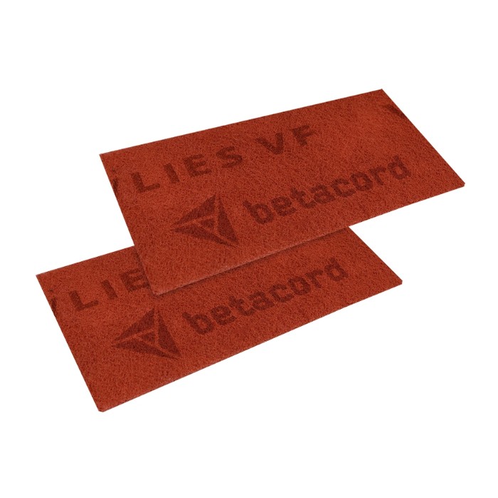 Betacord Vlies Zirkon Very Fine Абразивная матирующая полоска 115х230мм. красная