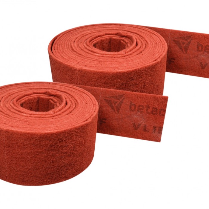 Betacord Vlies Zirkon Ultra Fine Абразивное нетканое полотно в рулоне 115мм.х10м. красное