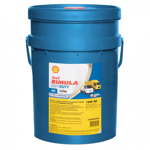 Shell Rimula LD5 Extra 10W-40, 20л