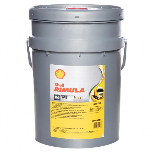 Shell Rimula R6 ME 5W-30, 20л
