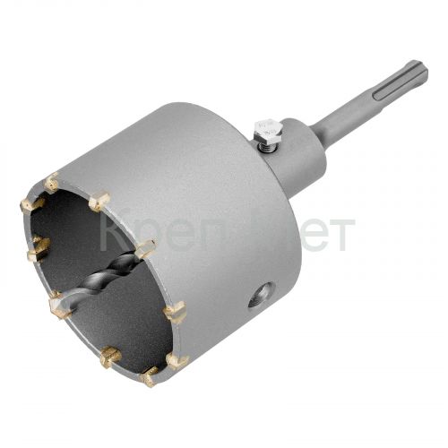 Коронка по бетону в сборе, М22 х 80 мм, SDS Plus Сибртех