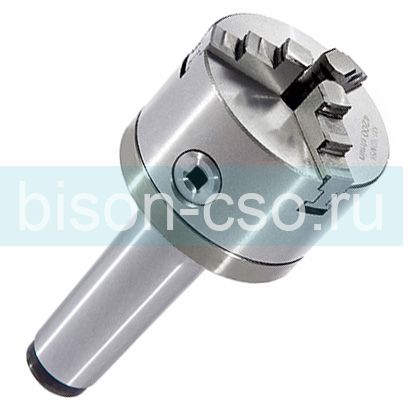 Патрон токарный 80 мм ТМХ 3-х кул., без вращения с хвостовиком КМ 3