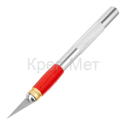 Нож для дизайнерских работ, двухкомпонентная рукоятка, 5 запасных лезвий Matrix