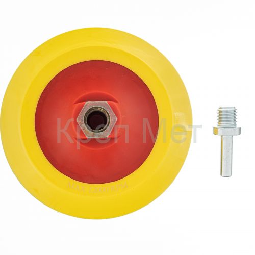 Насадка для дрели и УШМ с липучкой, 125 мм, мягкая Matrix