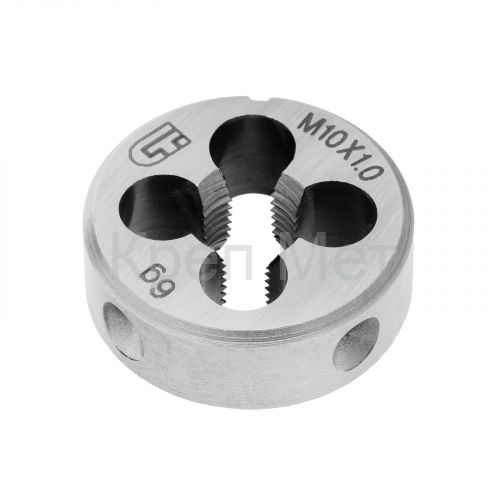 Плашка М10 х 1 мм Сибртех