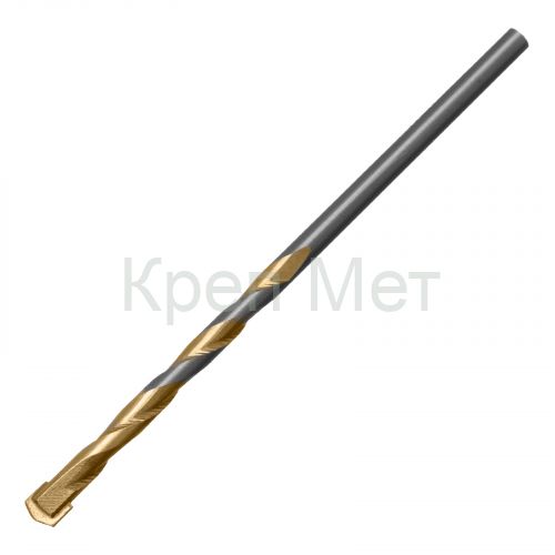 Сверло по бетону Golden Line, 4 х 75 мм цилиндрический хвостовик Matrix