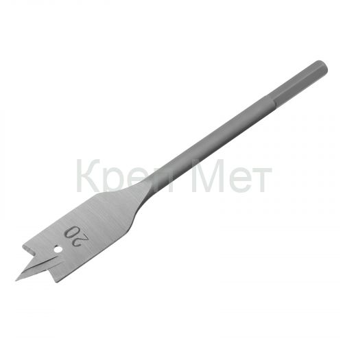 Сверло по дереву перовое, 20 мм Сибртех