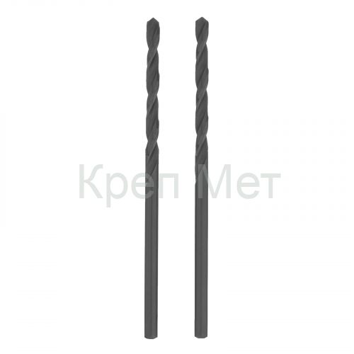 Сверло по металлу, 2.5 мм, HSS Co-5%, 2 шт Matrix