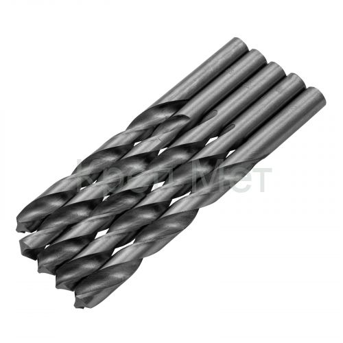 Сверло по металлу, 12 мм, полированное, HSS, 5 шт, цилиндрический хвостовик Matrix