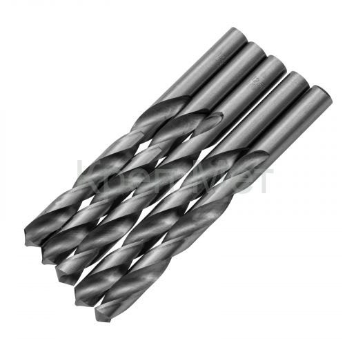 Сверло по металлу, 12.5 мм, полированное, HSS, 5 шт, цилиндрический хвостовик Matrix