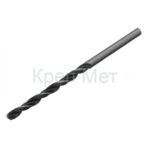 Сверло по металлу, 3 мм, быстрорежущая сталь, 10 шт, цилиндрический хвостовик Сибртех