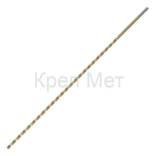 Сверло спиральное по металлу 4 x 300 мм, HSS, нитридтитановое покрытие Matrix