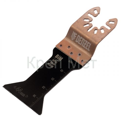 Насадка для МФИ режущая Т-образная, BiM, по металлу, дереву, пластику, 44 x 1.4 мм, мелкий зуб Denzel