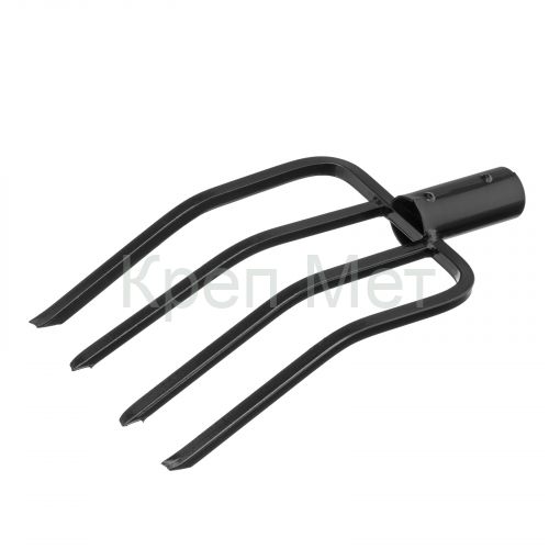 Вилы 4 - х рогие, огородные, 185х270 мм, без черенка, Сибртех