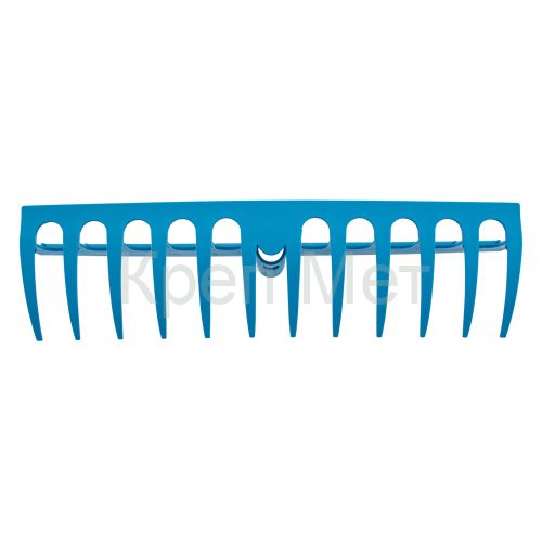 Грабли пластиковые, 400 мм, 12 прямых зубьев, усиленные, Luxe, Palisad