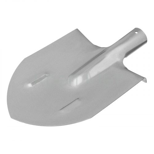 Лопата штыковая, нержавеющая сталь, 200х265 мм, ребра жесткости, без черенка, Сибртех