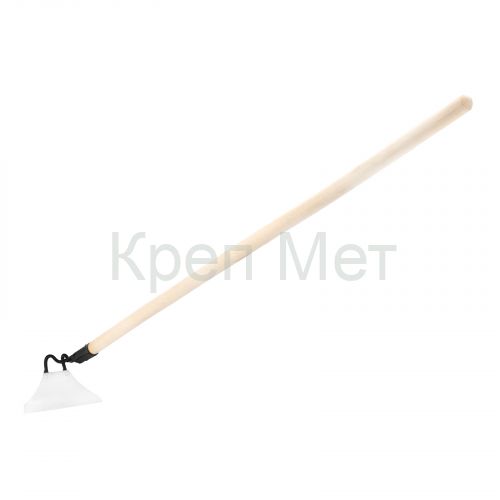 Мотыга, нержавеющая сталь, 220х85х1300 мм, деревянный черенок Сибртех