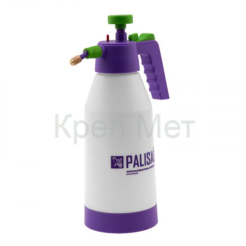Опрыскиватель ручной, усиленный 2 л, с насосом, поворотный распылитель, клапан сброса давления Palisad