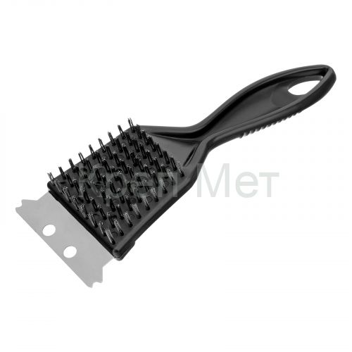 Щетка для чистки гриля 20 см, 2 в 1 (щетка, скребок) Camping Palisad
