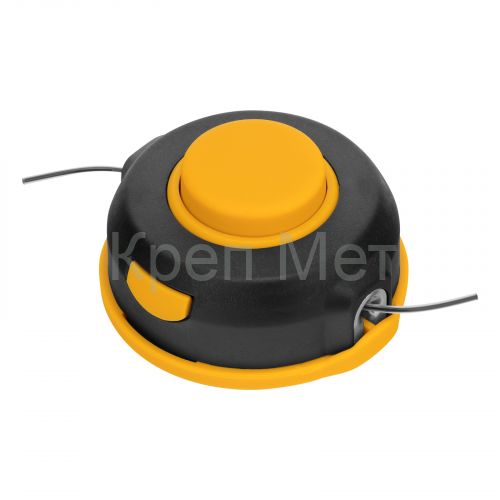 Катушка универсальная триммерная, гайка М8 х 1.25, гайка М10, винт М8-М10, левая резьба, шаг 1.25 мм Denzel