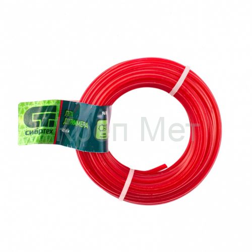 Леска для триммера семь граней, 3.0 мм х 10 м, Сибртех