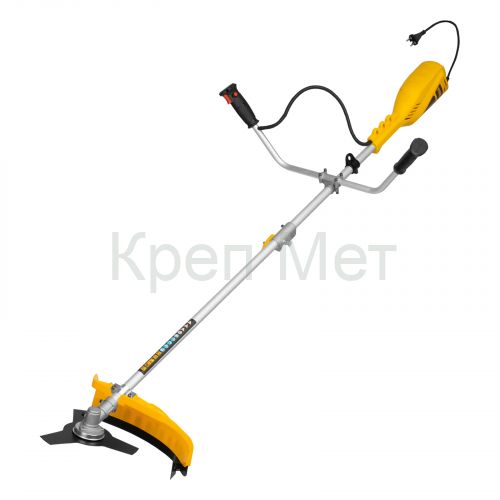 Триммер электрический TE-1400, 1400 Вт, 420 мм, катушка + диск, разборная штанга Denzel
