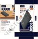 Моб. заряд. устрой. FaizFull FL136 black 2,4A 10,000mAh Power Bank